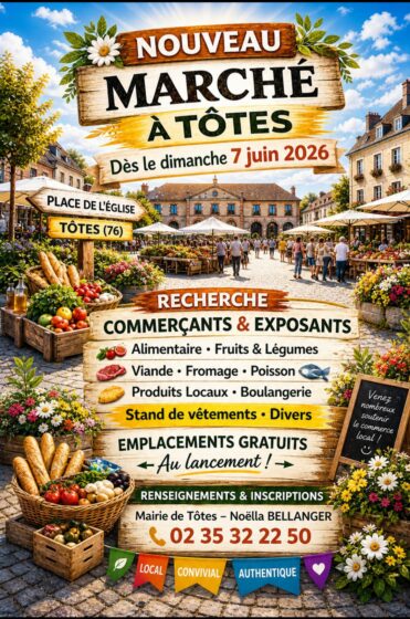 Marché à Tôtes